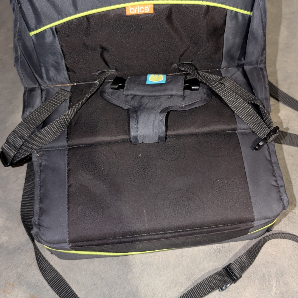 Brica Black Booster Seat for Kids